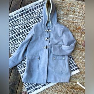 ASOS | YMC Toggle Hooded Jacket Duffle Coat. Like new without tags size 14